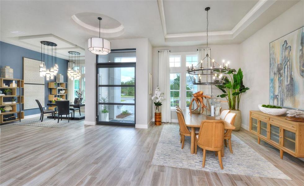 Furnished interior view inside a new home in , Ormond Beach (Image 4).
