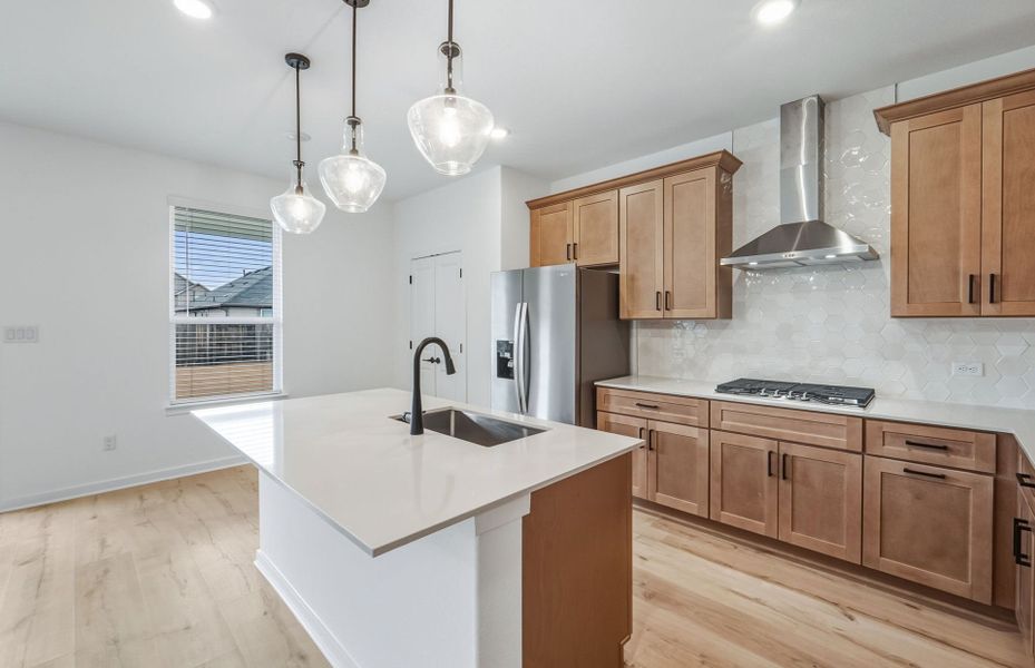 Representative furnished interior of a home built from the Kisko by Pulte Homes in Sunfield, Mustang Ridge (Image 5).