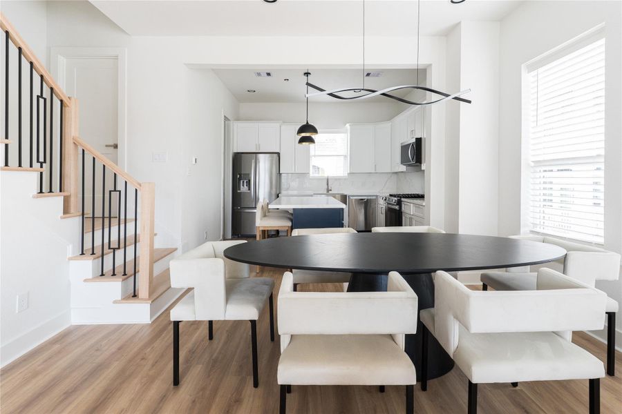 Furnished interior view inside a new home in , Houston (Image 36). Furnished interior view inside a new home in , Houston (Image 36).