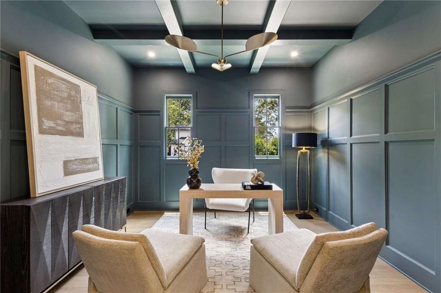Furnished interior view inside a new home in , Brookhaven (Image 15).
