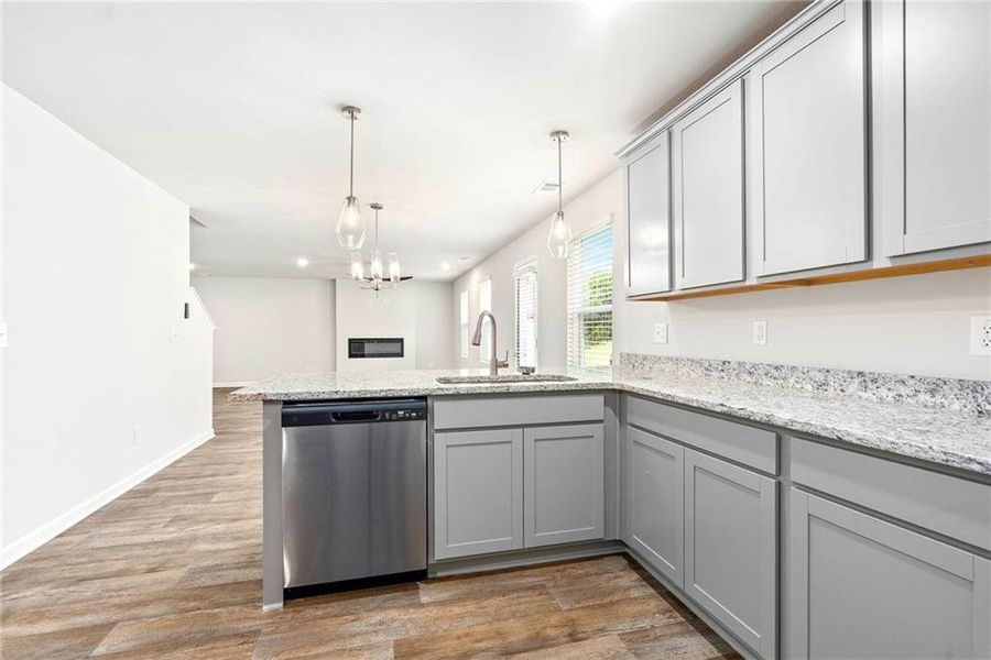 Furnished interior view inside a new home in Jones Crossing, Hogansville (Image 5).