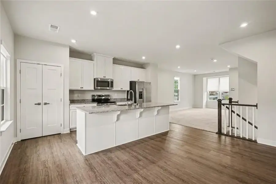 Furnished interior view inside a new home in , Lawrenceville (Image 11).