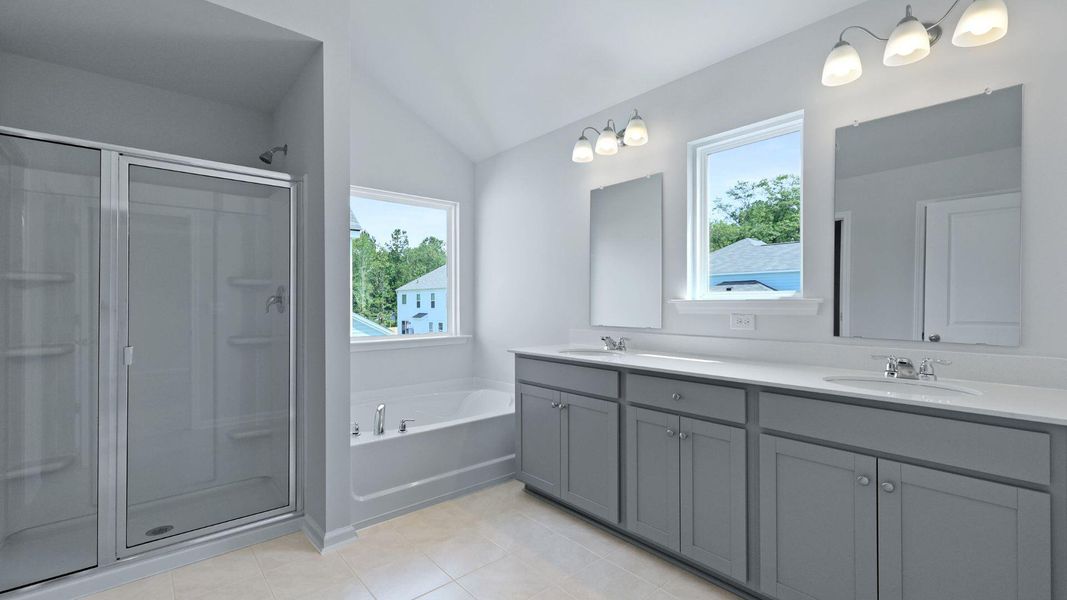 Furnished interior view inside a new home in Founders Corner, Summerville (Image 5).