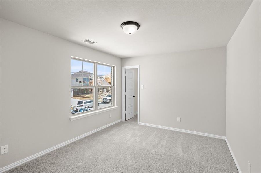 Spacious, unfurnished interior of a new home in Rocky Creek Crossing, Crowley (Image 24).