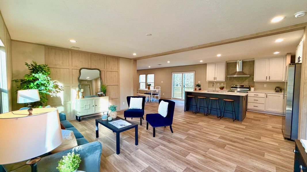 Furnished interior view inside a new home in , Bonneau (Image 3).