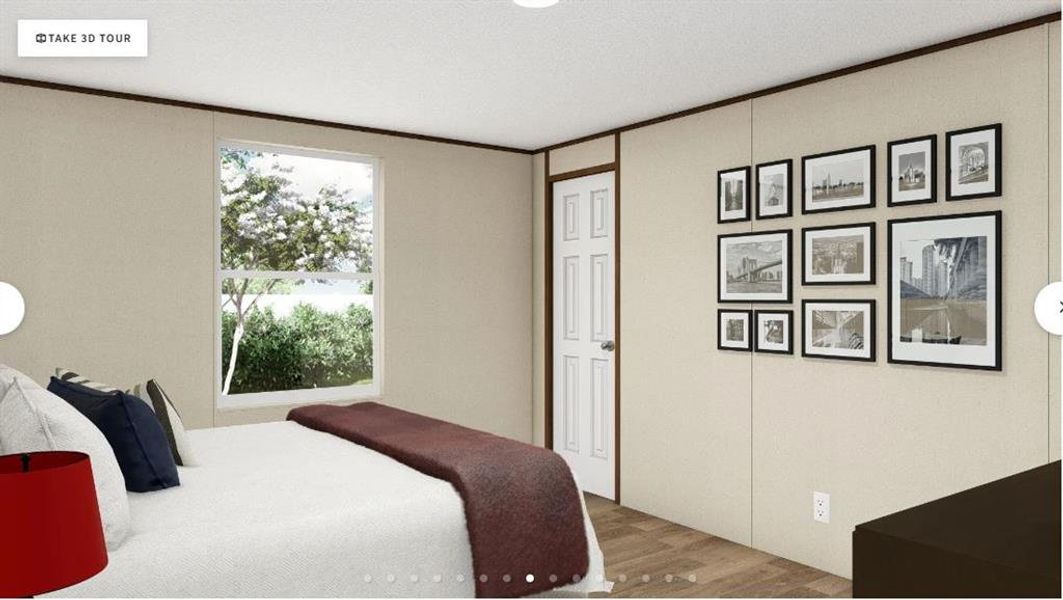 Furnished interior view inside a new home in , Dawsonville (Image 11).