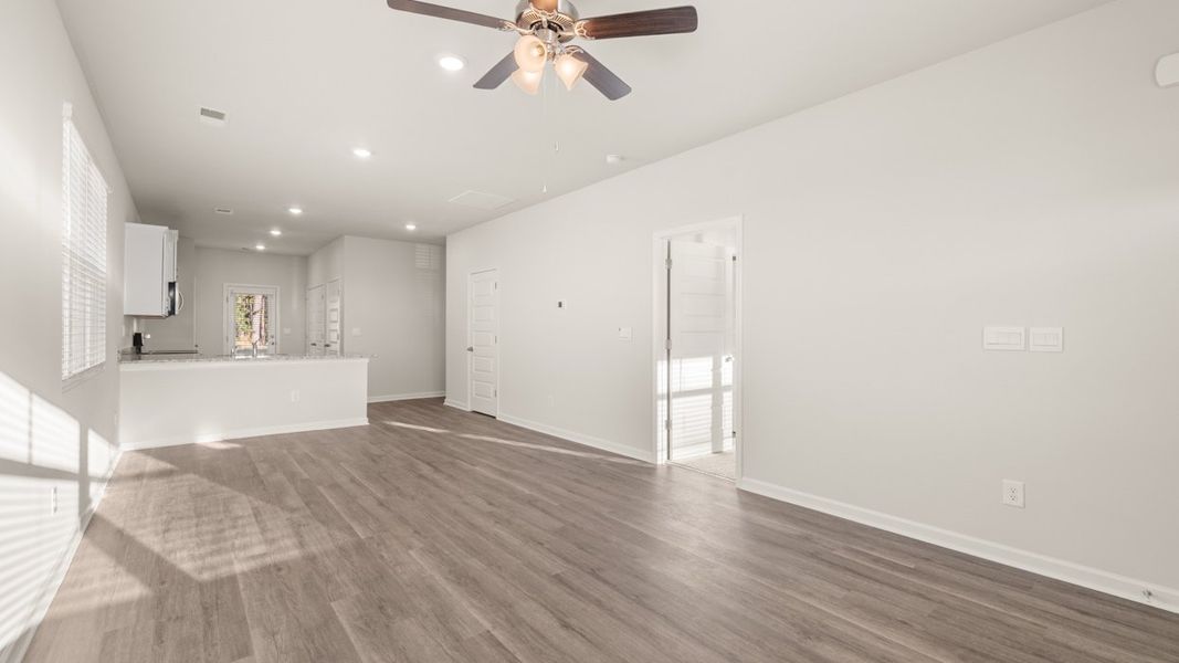 Spacious, unfurnished interior of a new home in Bellemeade Landing, Augusta (Image 23). Spacious, unfurnished interior of a new home in Bellemeade Landing, Augusta (Image 23).