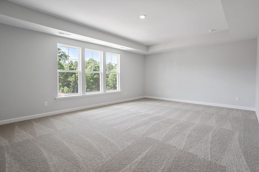 Spacious, unfurnished interior of a new home in Sweetbrier, Durham (Image 28). Spacious, unfurnished interior of a new home in Sweetbrier, Durham (Image 28).