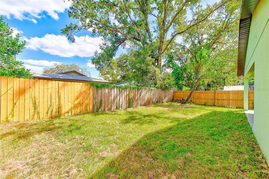 Exterior details and patio area of a home in , Tampa (Image 25). Exterior details and patio area of a home in , Tampa (Image 25).
