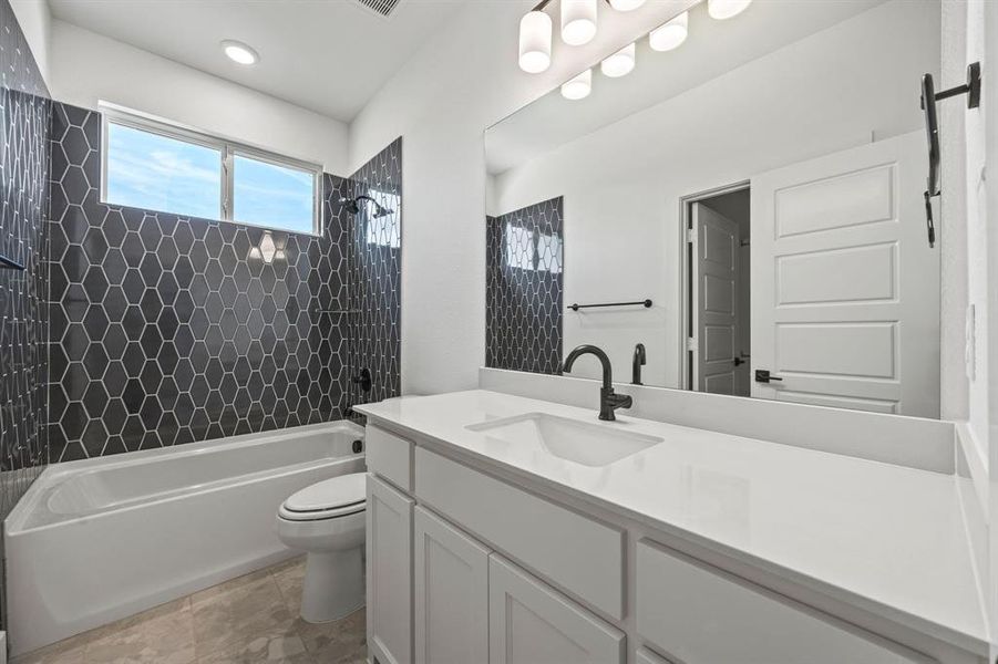 Furnished interior view inside a new home in Harper Estates, Celina (Image 9).