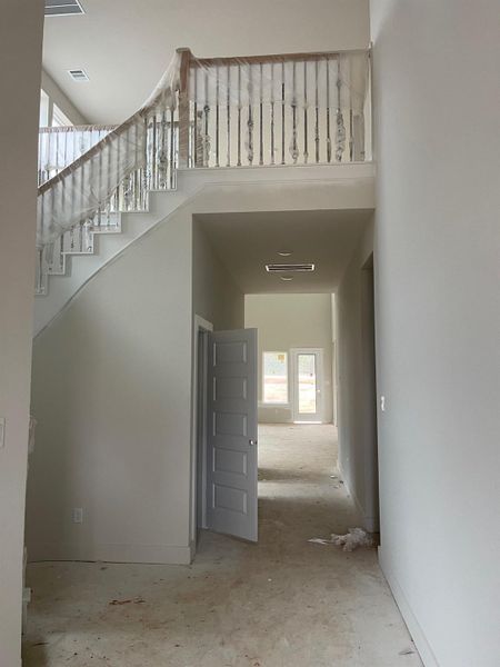 In-progress construction of a new home in Clopton Farms, Montgomery, TX (Image 4).