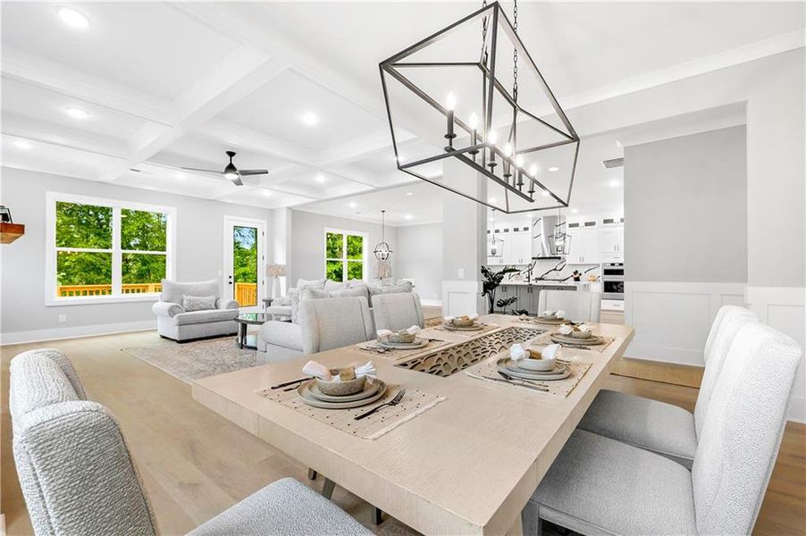 Furnished interior view inside a new home in , Brookhaven (Image 10).