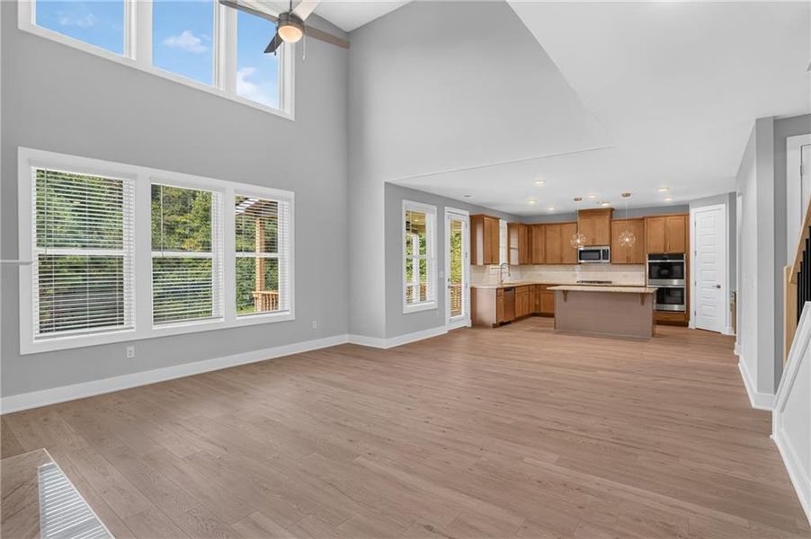 Spacious, unfurnished interior of a new home in The Manor at Gainesville Township, Gainesville (Image 18).
