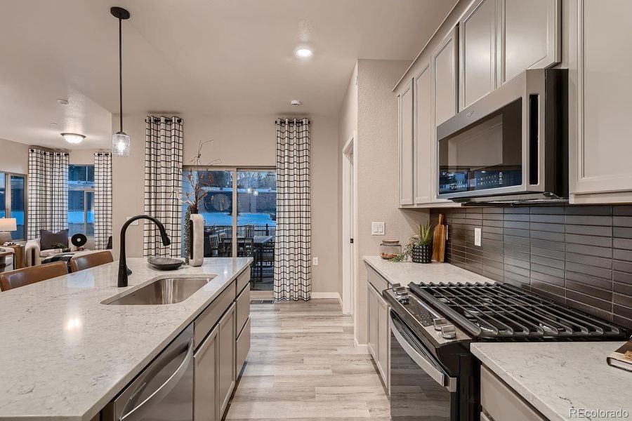 Furnished interior view inside a new home in , Westminster (Image 39). Furnished interior view inside a new home in , Westminster (Image 39).