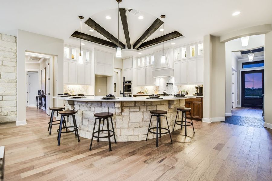 Representative furnished interior of a home built from the Siena II by Giddens Homes in Clearwater Ranch, Liberty Hill (Image 75).