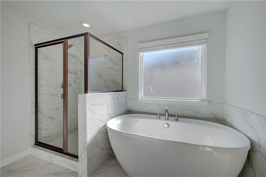 Furnished interior view inside a new home in , Hampton (Image 9).