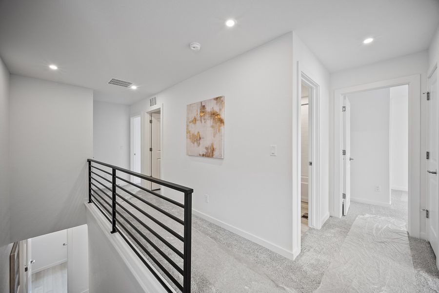 Spacious, unfurnished interior of a new home in Parkside at Victory Ridge, Colorado Springs (Image 21). Spacious, unfurnished interior of a new home in Parkside at Victory Ridge, Colorado Springs (Image 21).