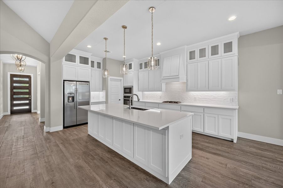 Furnished interior view inside a new home in LeTara, Haslet (Image 4).