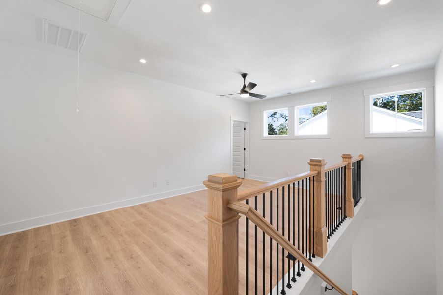 Spacious, unfurnished interior of a new home in Ferryboat Landing, Charleston (Image 18). Spacious, unfurnished interior of a new home in Ferryboat Landing, Charleston (Image 18).
