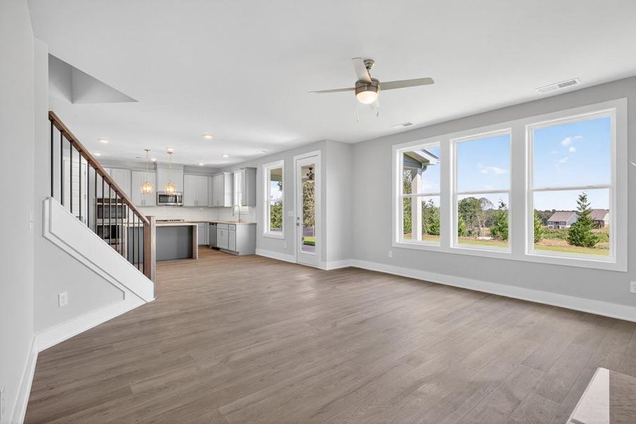 Spacious, unfurnished interior of a new home in The Manor at Gainesville Township, Gainesville (Image 51). Spacious, unfurnished interior of a new home in The Manor at Gainesville Township, Gainesville (Image 51).