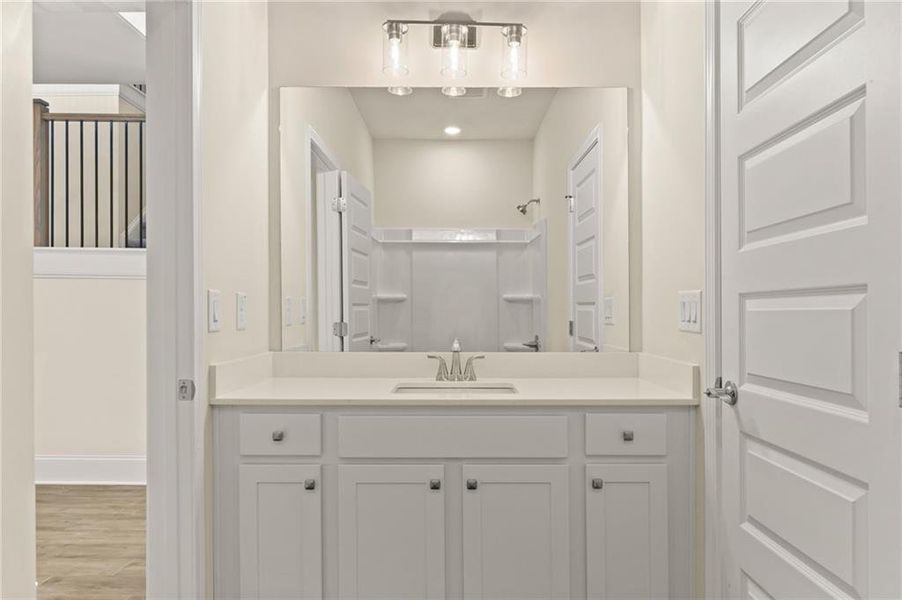 Furnished interior view inside a new home in , Gainesville (Image 3).