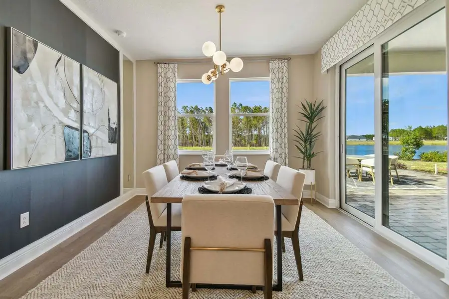 Furnished interior view inside a new home in Tamarack at Two Rivers, Zephyrhills (Image 3). Furnished interior view inside a new home in Tamarack at Two Rivers, Zephyrhills (Image 3).