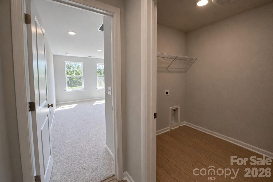 Second Floor Laundry off Owner's Suite