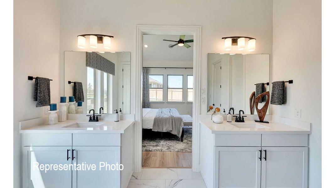 Furnished interior view inside a new home in Taylor Estates, Corinth (Image 9).