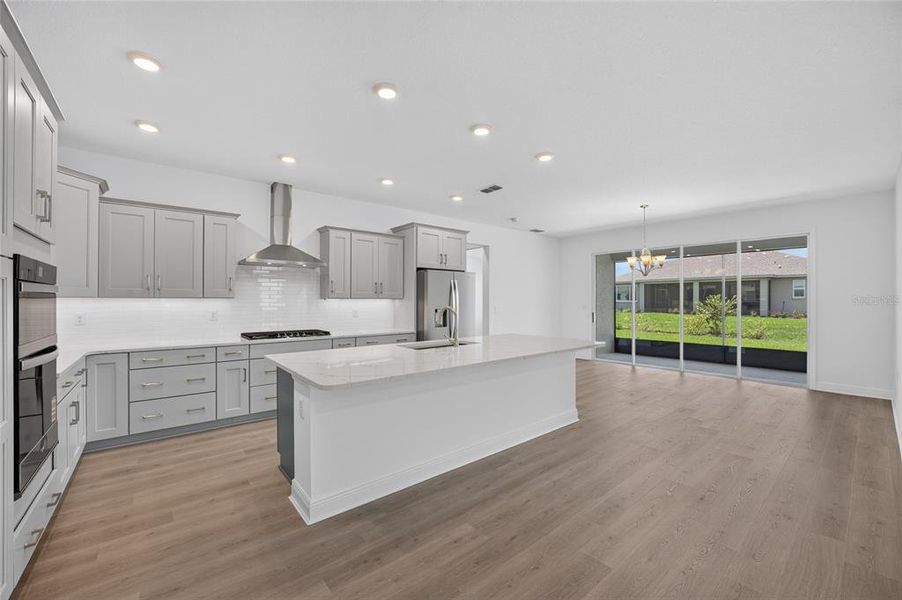 Furnished interior view inside a new home in , Ocala (Image 7).