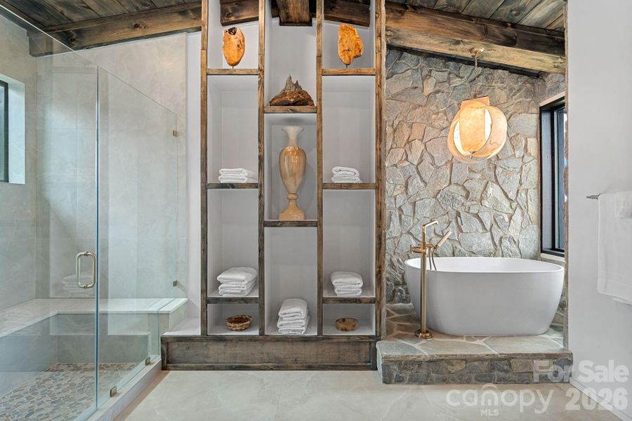 Furnished interior view inside a new home in , Banner Elk (Image 7).