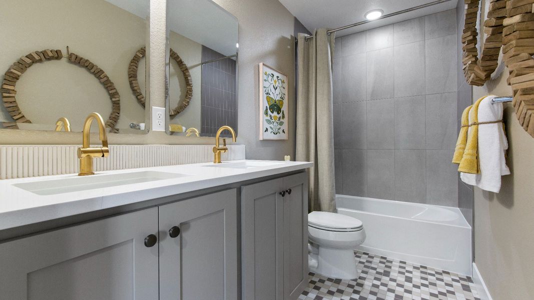 Representative furnished interior of a home built from the Brimstone by Brightland Homes in Windler Single Family Homes, Aurora (Image 28). Representative furnished interior of a home built from the Brimstone by Brightland Homes in Windler Single Family Homes, Aurora (Image 28).