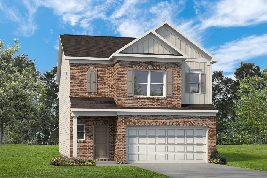 The Braselton II - Elevation H