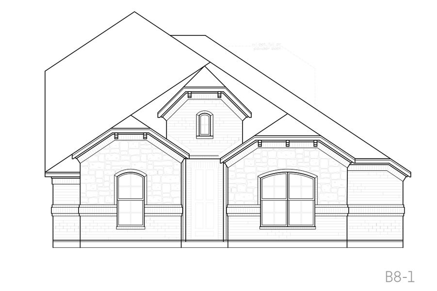 Representative rendering of the exterior for the MacArthur by John Houston Homes (Image 2). Representative rendering of the exterior for the MacArthur by John Houston Homes (Image 2).