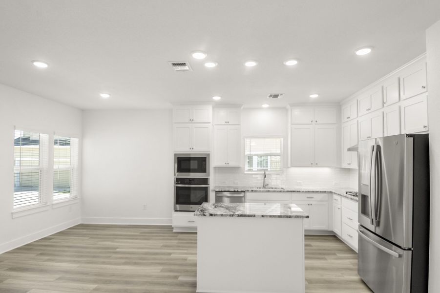Furnished interior view inside a new home in Easton Park, Austin (Image 15).
