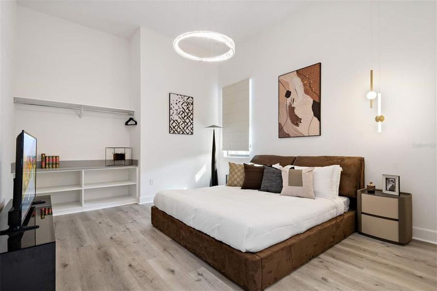 Furnished interior view inside a new home in , Kissimmee (Image 38).