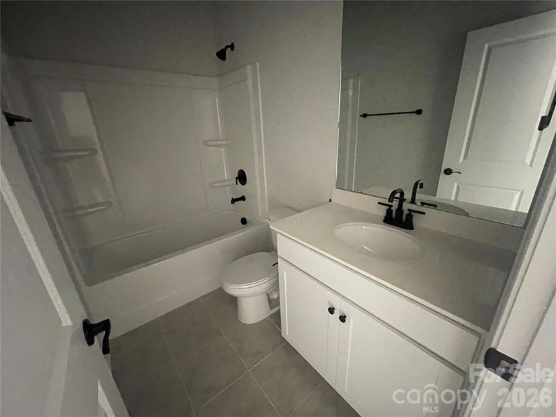 First floor full bathroom