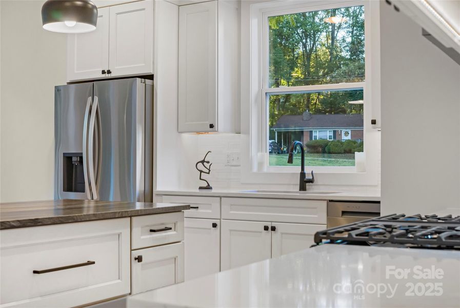 Close-up of interior finishes inside a home in , Asheville (Image 18).