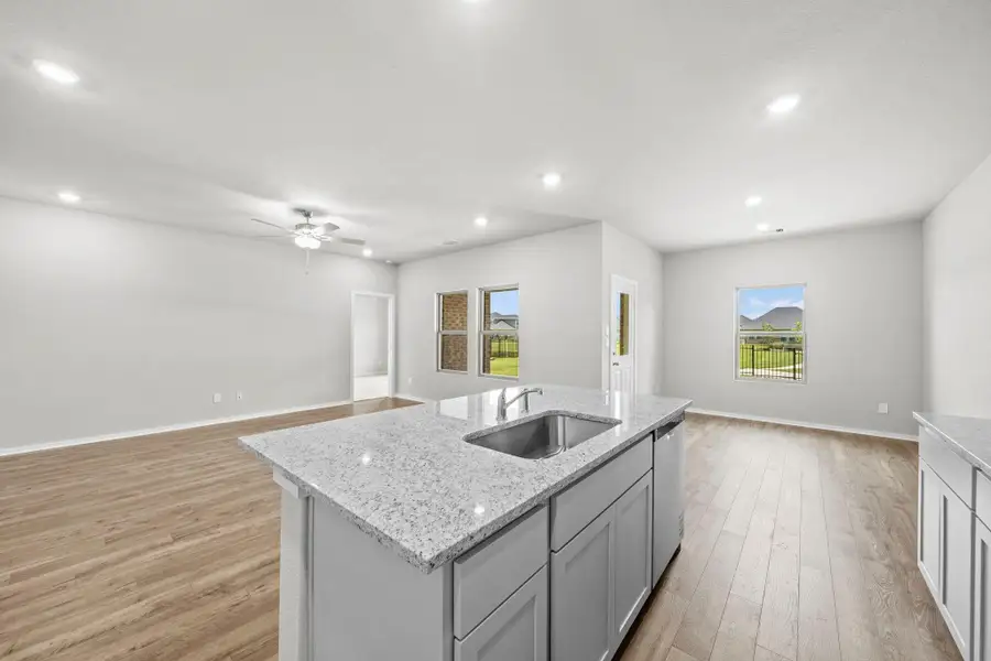 Furnished interior view inside a new home in Laurel Landing, Alvin (Image 11).
