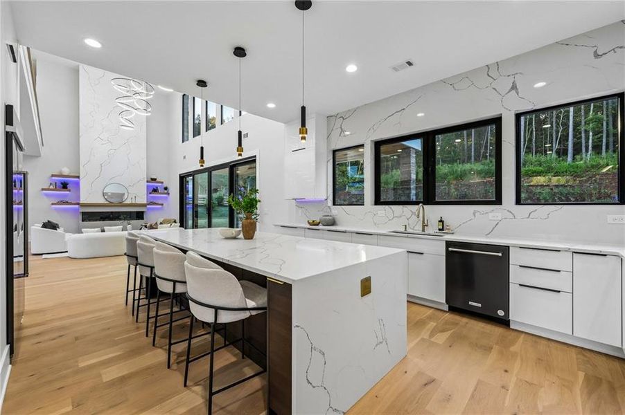 Furnished interior view inside a new home in , Hoschton (Image 30).