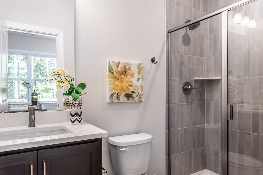 Representative furnished interior of a home built from the Silas by Tri Pointe Homes in The Townes at Willow Park, Cary (Image 15). Representative furnished interior of a home built from the Silas by Tri Pointe Homes in The Townes at Willow Park, Cary (Image 15).