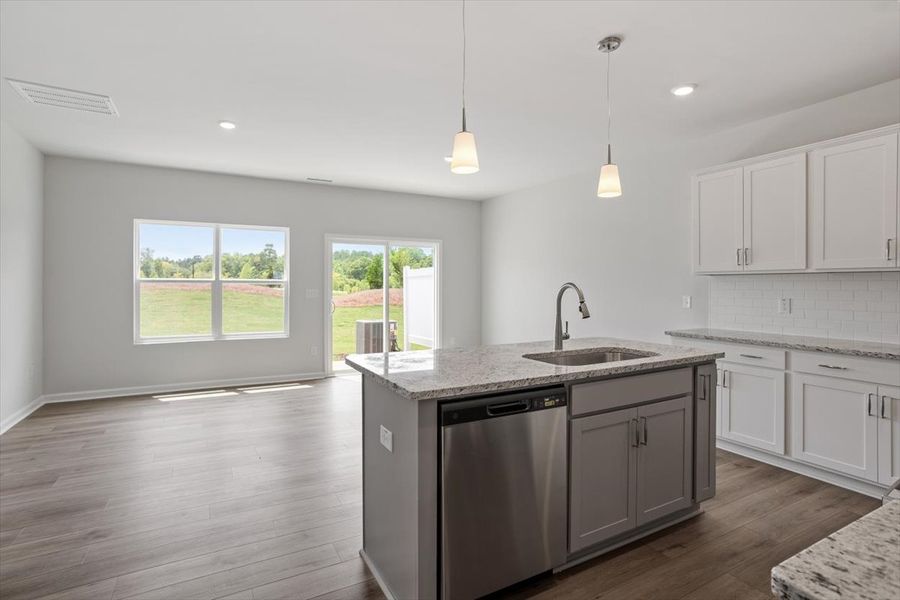 Furnished interior view inside a new home in Sweetbrier, Durham (Image 7).