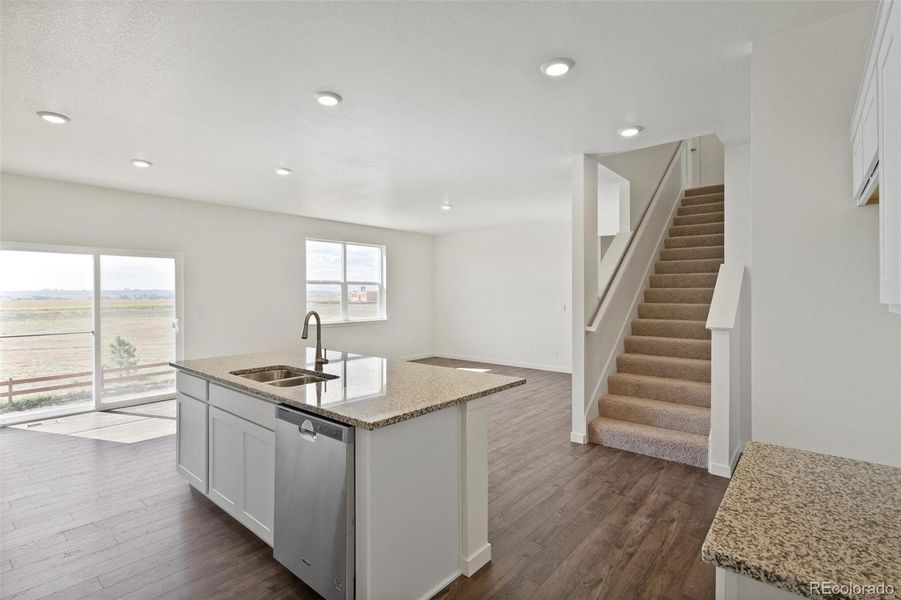 Furnished interior view inside a new home in Spring Valley Ranch, Elizabeth (Image 5).