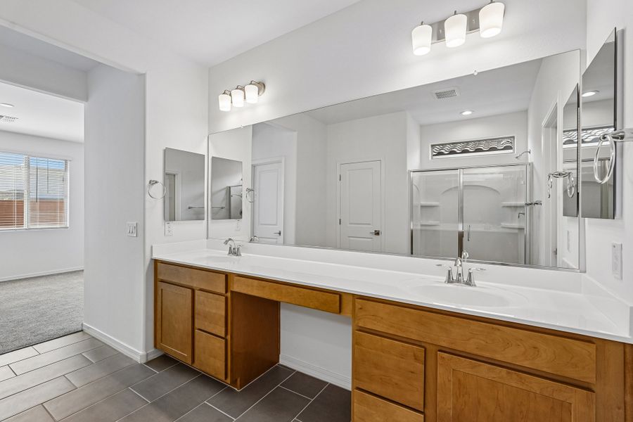 Furnished interior view inside a new home in Hawes Crossing, Mesa (Image 12).