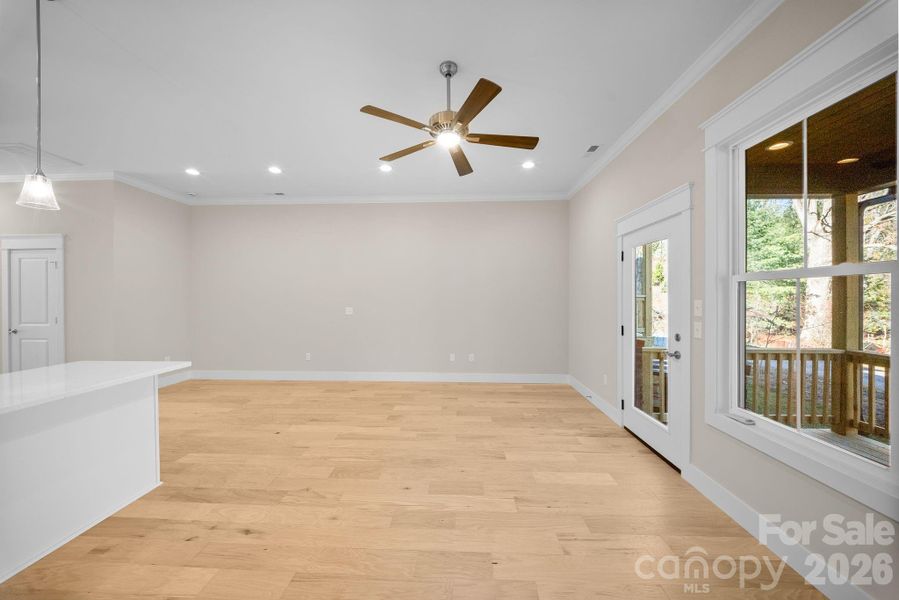 Spacious, unfurnished interior of a new home in , Asheville (Image 15).