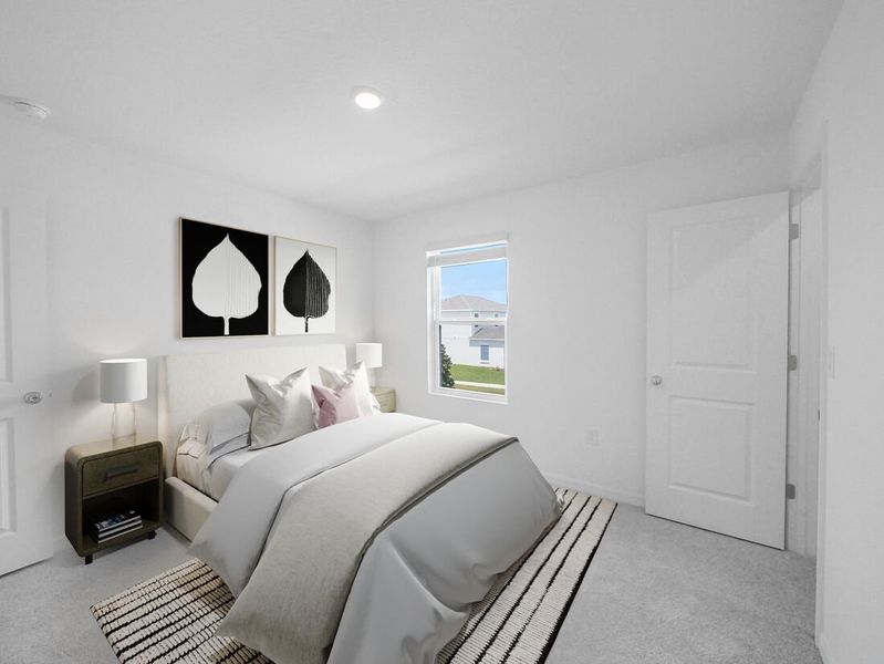 Furnished interior view inside a new home in Firethorn, Parrish (Image 18).
