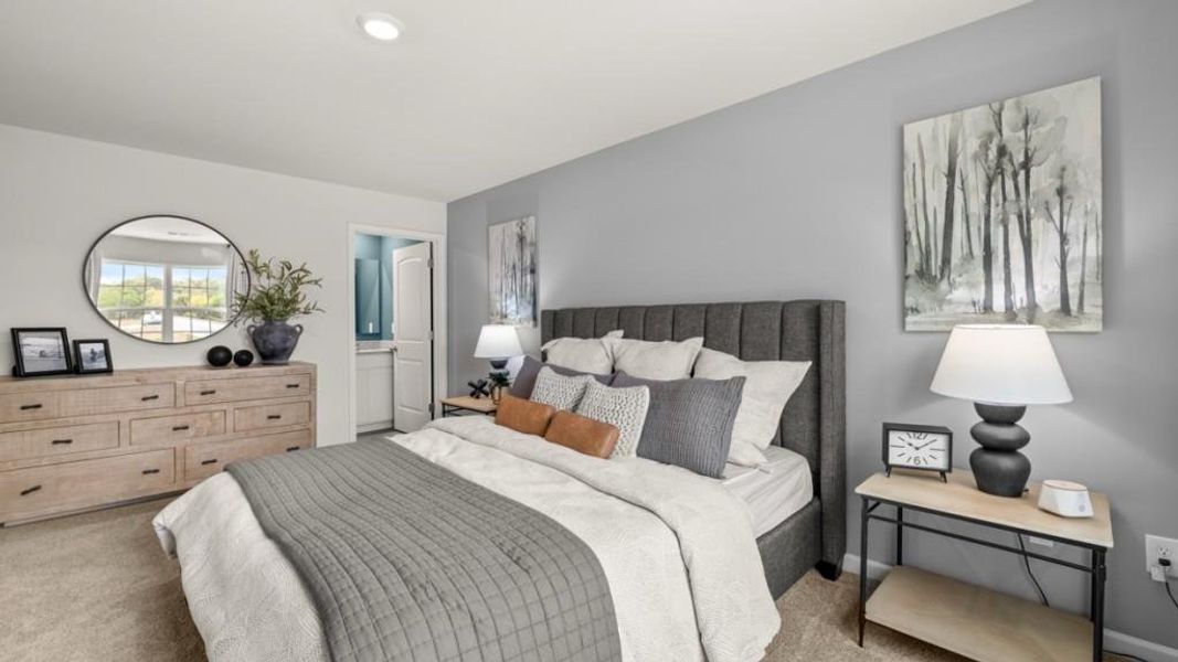 Furnished interior view inside a new home in Woodbury Park, South Fulton (Image 13).