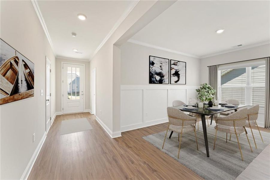 Furnished interior view inside a new home in , Villa Rica (Image 9).