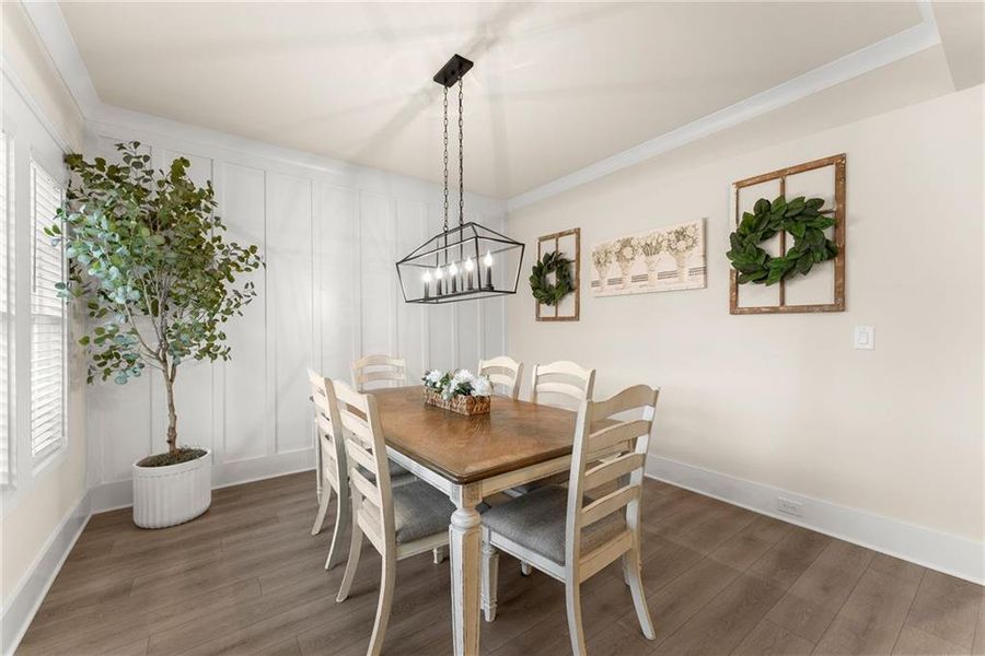 Furnished interior view inside a new home in , Gainesville (Image 7).