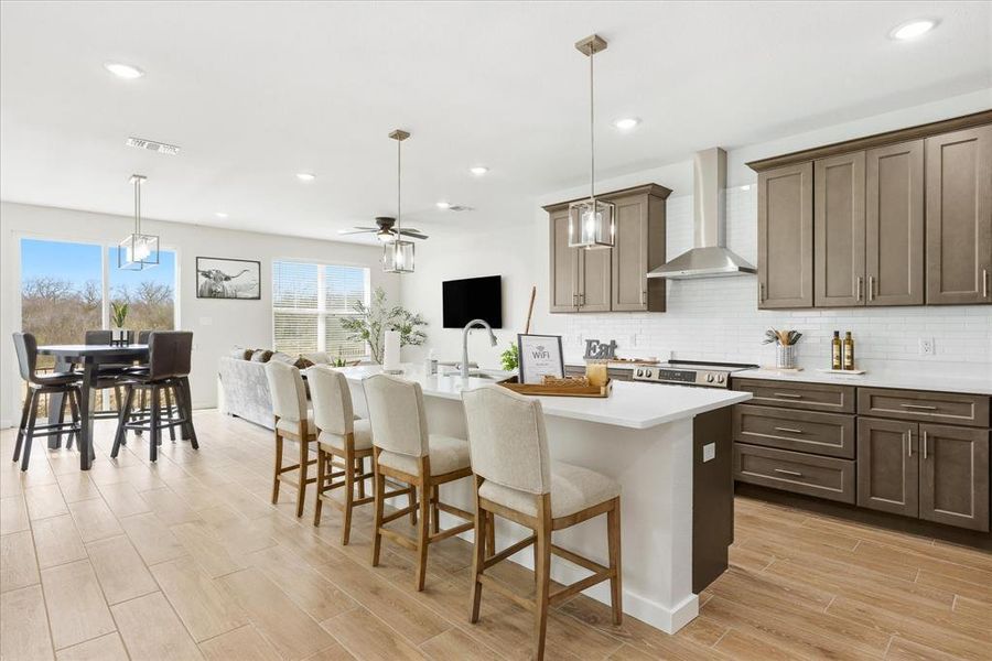 Furnished interior view inside a new home in , Stephenville (Image 12).