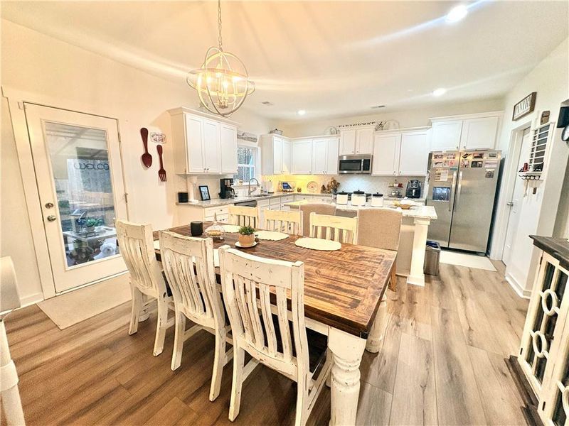 Furnished interior view inside a new home in , Toccoa (Image 16).